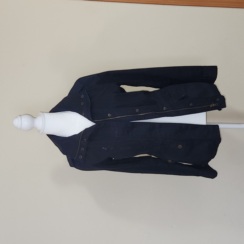 Love Tree Navy Utility Jacket